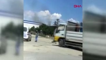 Ankara'da bir fabrikada patlama meydana geldi