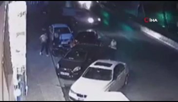 4 kişinin yaralandığı silahlı saldırının görüntüleri ortaya çıktı