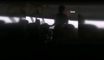 Bursa'da feribotta dehşet anları