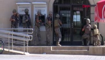 Antalya'da dehşet anları! Banka müdürü, şubede rehin alındı