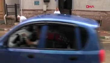 Bursa'nın Mudanya ilçesinde dere taştı