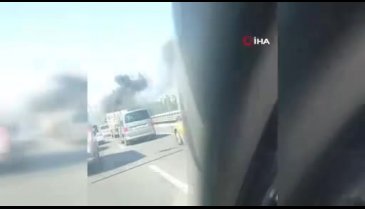 Sadabad Viyadüğü'nde korku dolu anlar