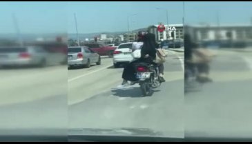 Bursa'nın tehlikeli yolculukları kamerada