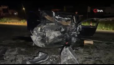 Muğla'da iki otomobil çarpıştı: 1 ölü 3 yaralı