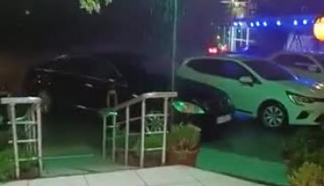 Bursa'da beklenen yağmur başladı: Şimşekler geceyi aydınlattı