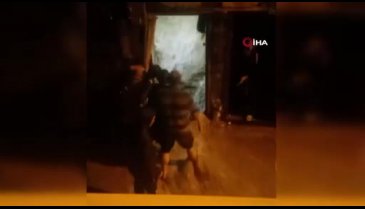 Bursa'da İznik'te kuvvetli yağış sele neden oldu