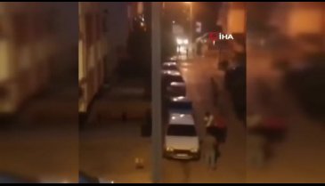 Başkentte tekmeli tokatlı kavga