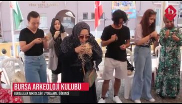 Bursalılar tarih öncesi devirlere gitti geldi