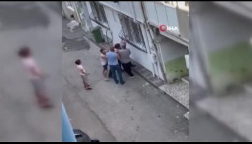 Bursa'da çocukların kavgası büyüklerin dahil olmasıyla büyüdü