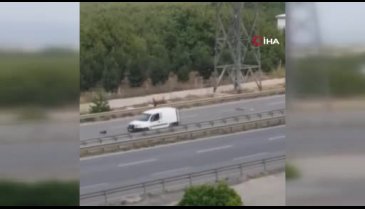 Bursa çevre yolunda yürekleri ağza getiren olay
