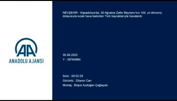 Kapadokya semalarında ay yıldızlı balonlar