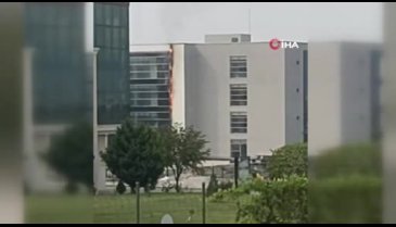 Bursa Teknik Üniversitesi'nde yangın