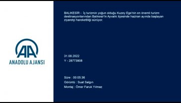 Balıkesir Ayvalık'ta turizm hareketliliği sonbaharda da devam edecek