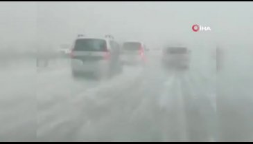 Bandırma-Bursa Otoyolu'nda trafik durma noktasına geldi
