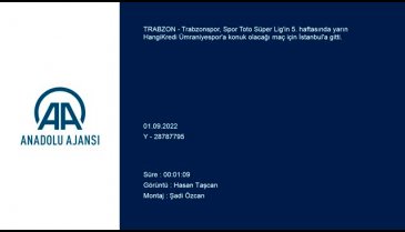 Trabzonspor, Ümraniyespor maçı için İstanbul'a gitti