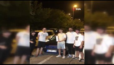 Denetimde ceza yedi sonrasında fotoğraf çektirdi