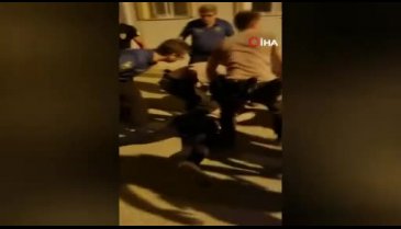 Bursa'da polise saldırı: 10 gözaltı