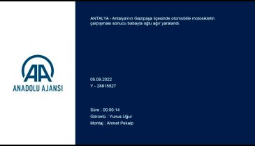 Antalya'da otomobil ve motosiklet çarpıştı: 2 kişi ağır yaralandı