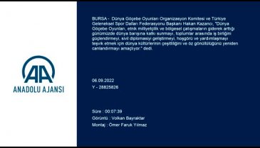 Bursa'da düzenlenecek 4. Dünya Göçebe Oyunları tanıtım toplantısı gerçekleşti