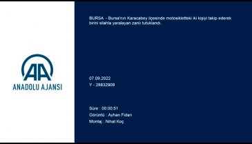 Bursa'da silahlı yaralama zanlısı tutuklandı