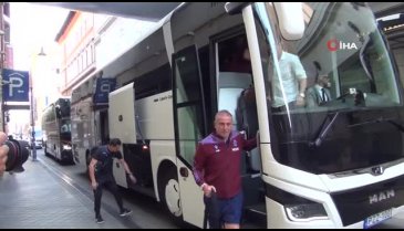 Trabzonspor, Macaristan'a geldi