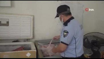 Bursa'da 1,5 ton beyaz et imha edildi