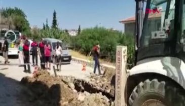 Muğla'da iki işçi göçük altında kaldı