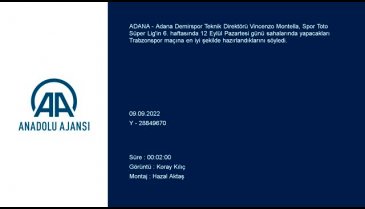 Adana Demirspor, Trabzonspor maçı hazırlıklarında