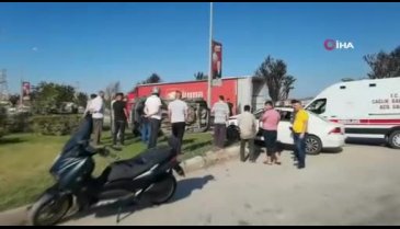 Bursa'da kazada aracını hurdaya çeviren ehliyetsiz çalışanına ateş püskürdü
