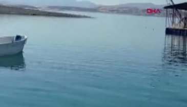 Elazığ'da Keban Baraj Gölü'nde tekne battı; 1 kişi kayboldu