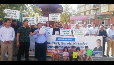 DEVA Bursa: Bu iktidarda, parası olana eğitim ve gelecek var