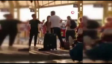 Bursa'da terminalde eski sevgili kavgası