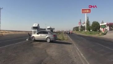 Şanlıurfa'da iki araç çarpıştı. 3 kişi yaralandı