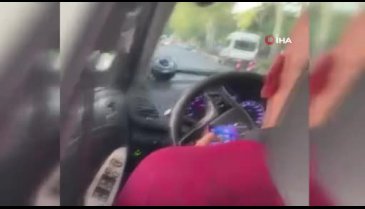 İstanbul'da taksiciden şoke eden hareket