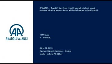 İstanbul'da hırsızlık şüphelisi 4 kadın yakalandı
