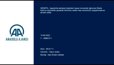 Genç kıza çarparak ölümüne sebep olan sürücünün yargılanması sürüyor