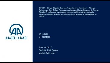 Bursa İznik'teki Dünya Göçebe Oyunları alanında son hazırlıklar yapılıyor