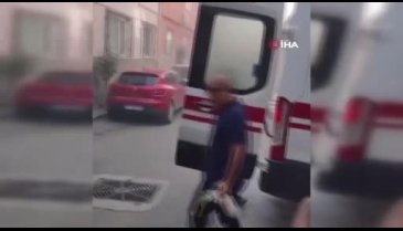 Bursa'da 3 katlı binada yangın