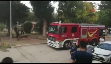 Erzurum Atatürk Üniversitesi'nde yangın