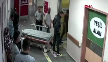 Hatay'da bir kişi saldırdığı baba ve oğlunu acil serviste de vurmaya kalktı