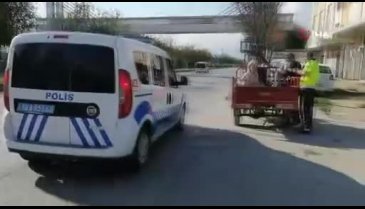 Bursa Polisi'nden alkışlanacak hareket