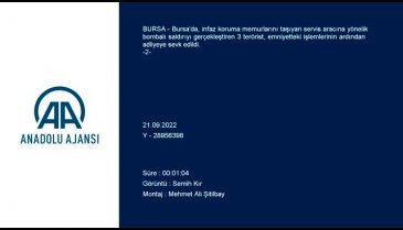 Bursa'daki ceza infaz koruma aracına yapılan terör saldırısının zanlıları adliyede