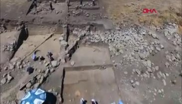 Gaziantep'te, Hitit İmparatorluğu'na ait mimari kalıntılar tespit edildi