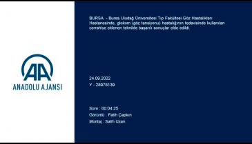 BUÜ'da göz tansiyonu tedavisinde yeni yöntem