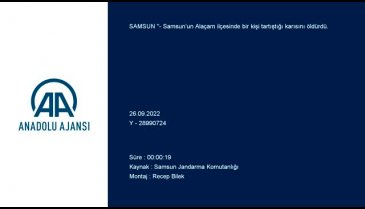 Samsun'da bir adam tartıştığı karısını öldürdü