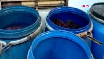Hatay'da 3 ton sahte içki ele geçirildi