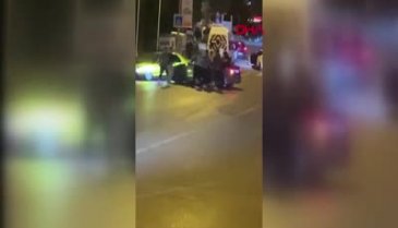 İstanbul'da yol verme kavgası