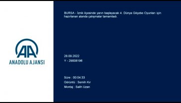 Bursa İznik'te Dünya Göçebe Oyunları coşkusu başlıyor