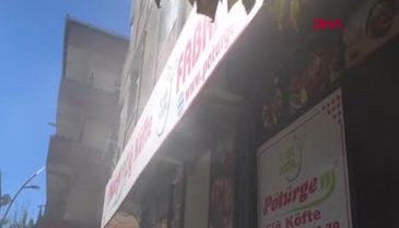 İstanbul'da çiğ köfte imalathanesinde yangın çıktı