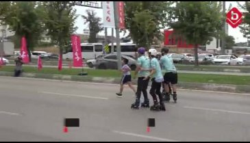 Bursa'da 9. Eker I Run Koşusu binlerce sporcunun katılımıyla başladı
